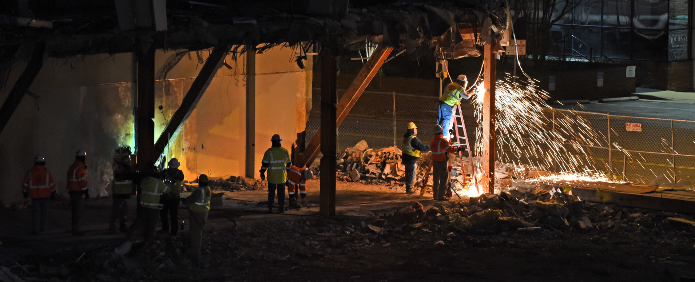 GMAC Annex demolition